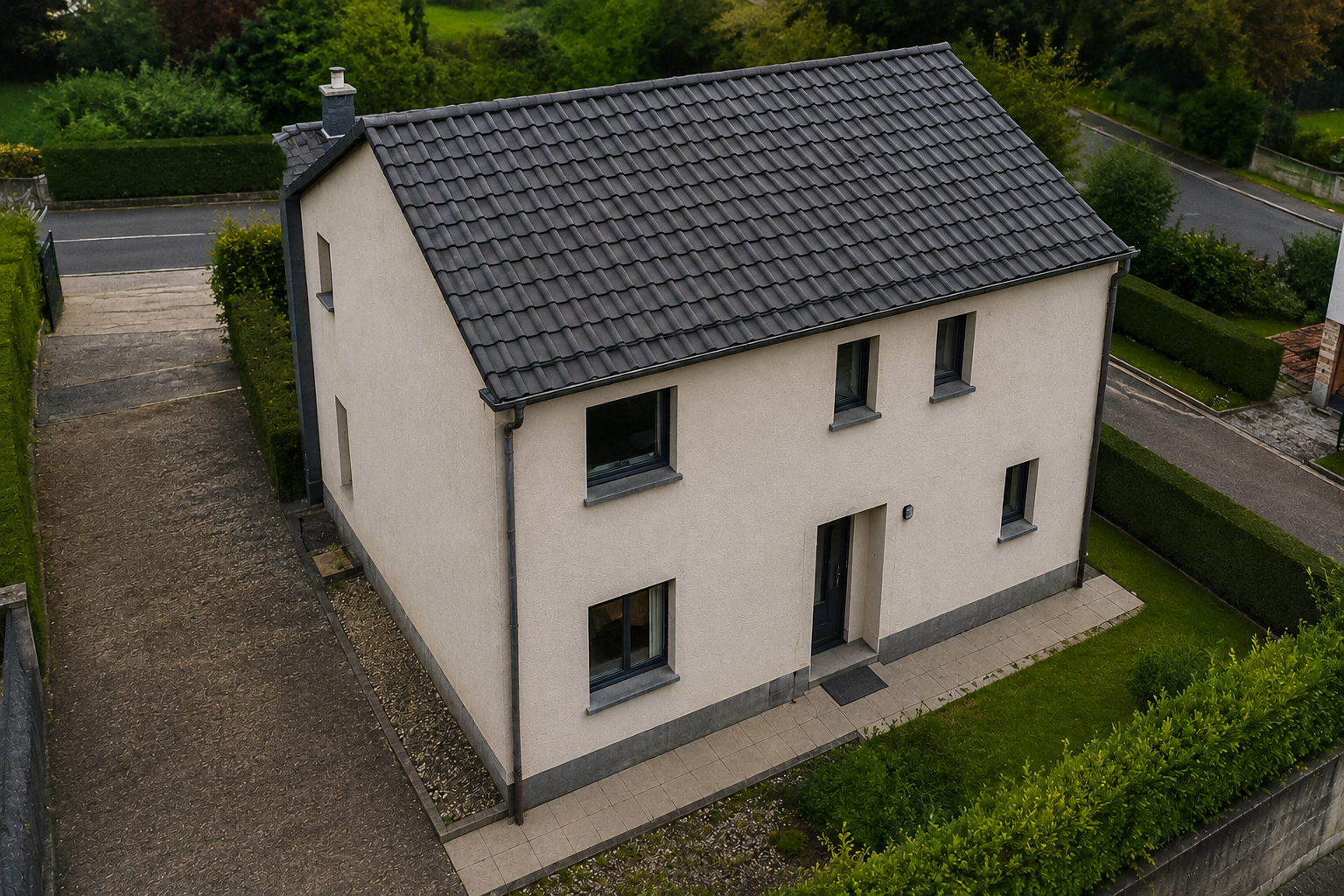 Finition durable après une isolation façade extérieure