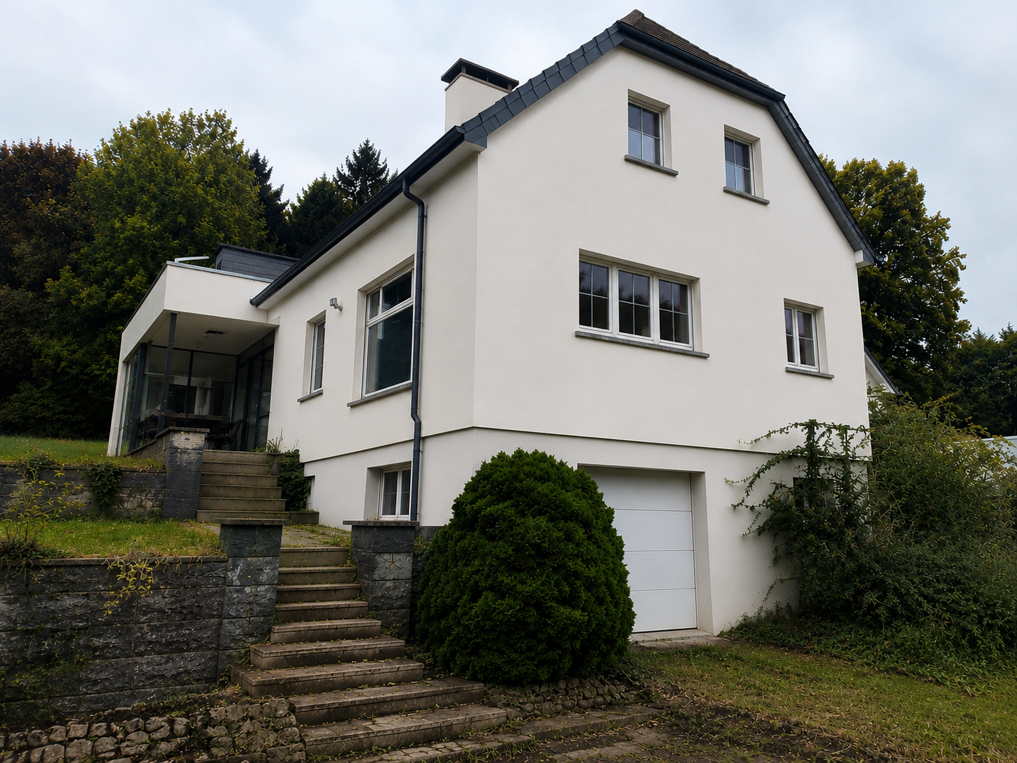 Villa familiale après isolation complète de la façade