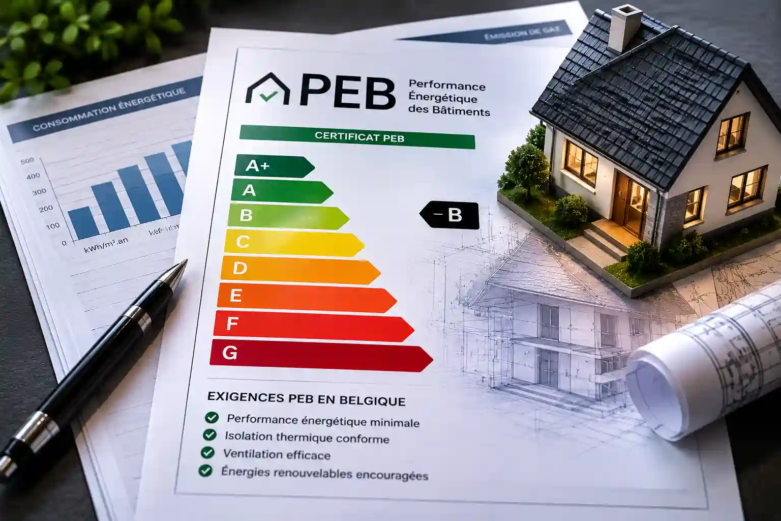 Évaluation de la performance énergétique d’une maison en Belgique