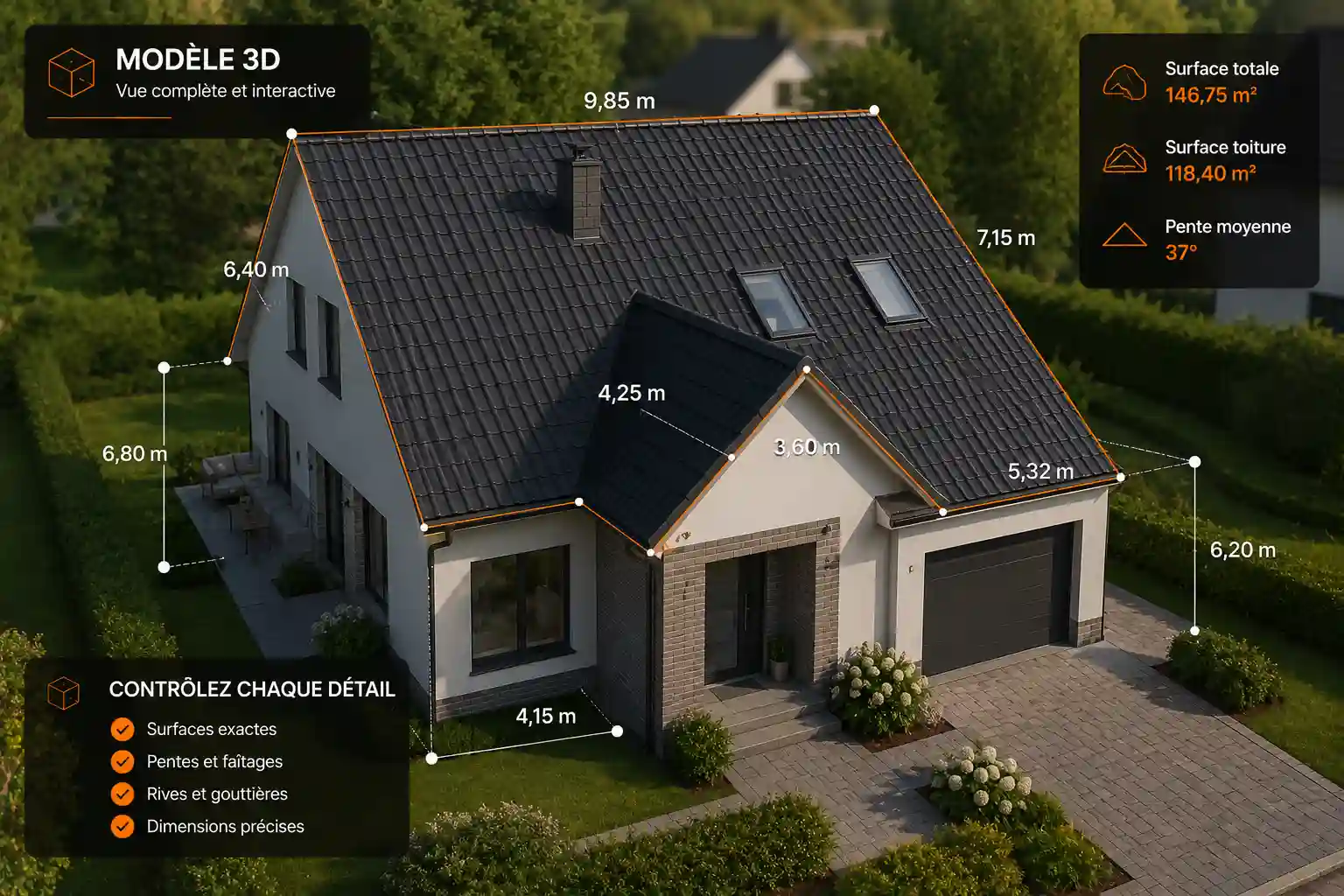 Modélisation 3D réalisée par IronBuilders avant un chantier