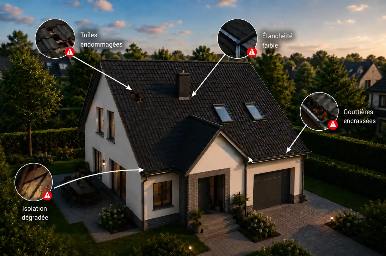 Diagnostic 3D d’une maison avant des travaux de rénovation énergétique