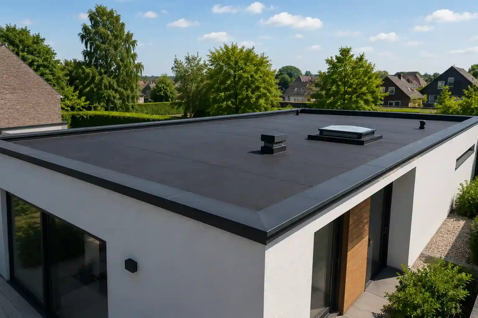 Rénovation et étanchéité d’une toiture plate en Belgique