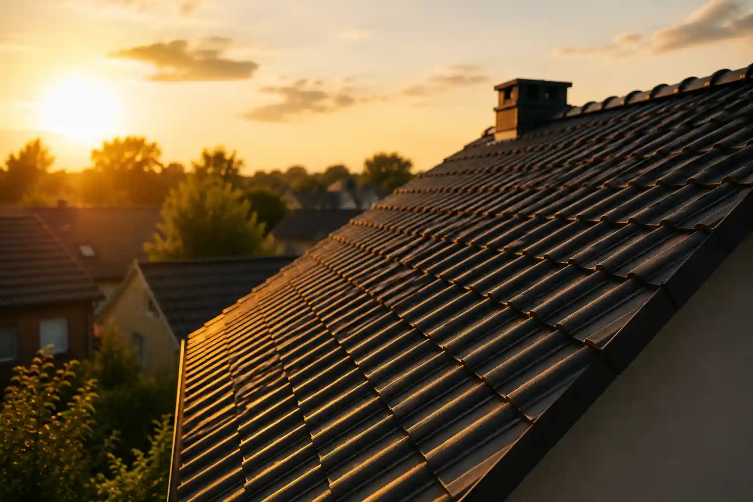 Toiture disponible pour une installation de panneaux solaires en Belgique