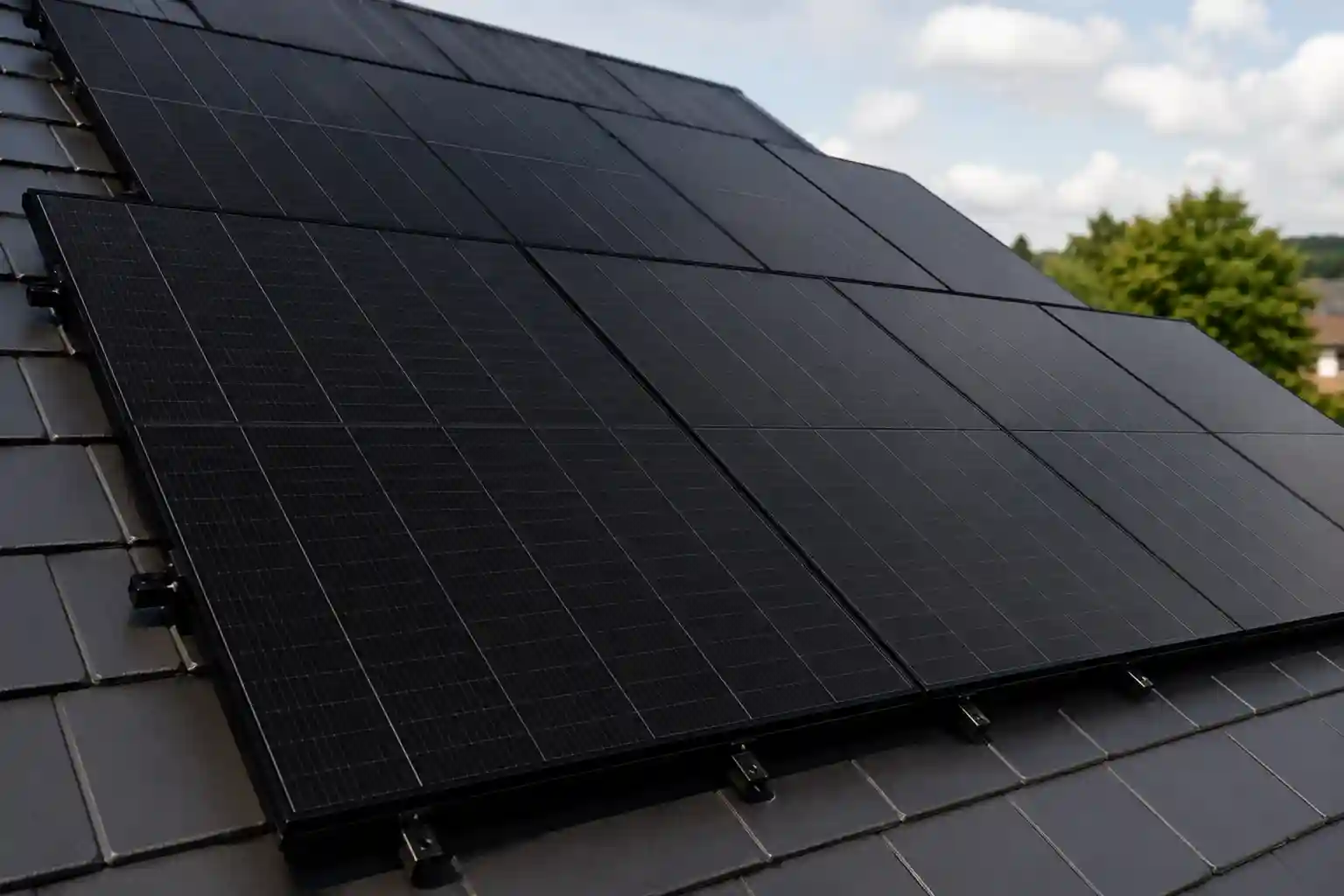 Panneaux solaires à Charleroi GNL Solar Full Black
