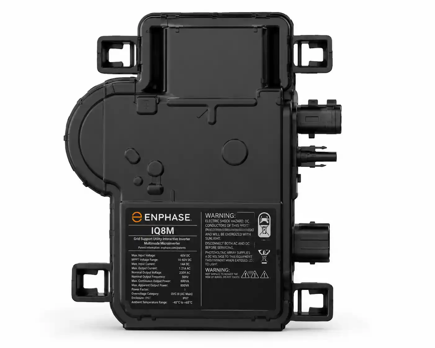 Emplacement réservé à la photo du micro-onduleur Enphase IQ8M