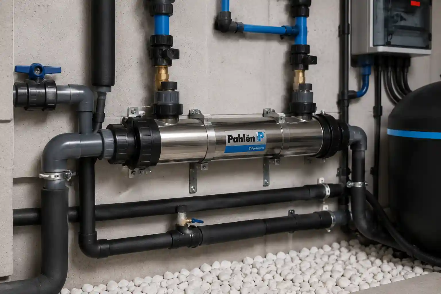 Échangeur thermique en titane pour chauffage de piscine
