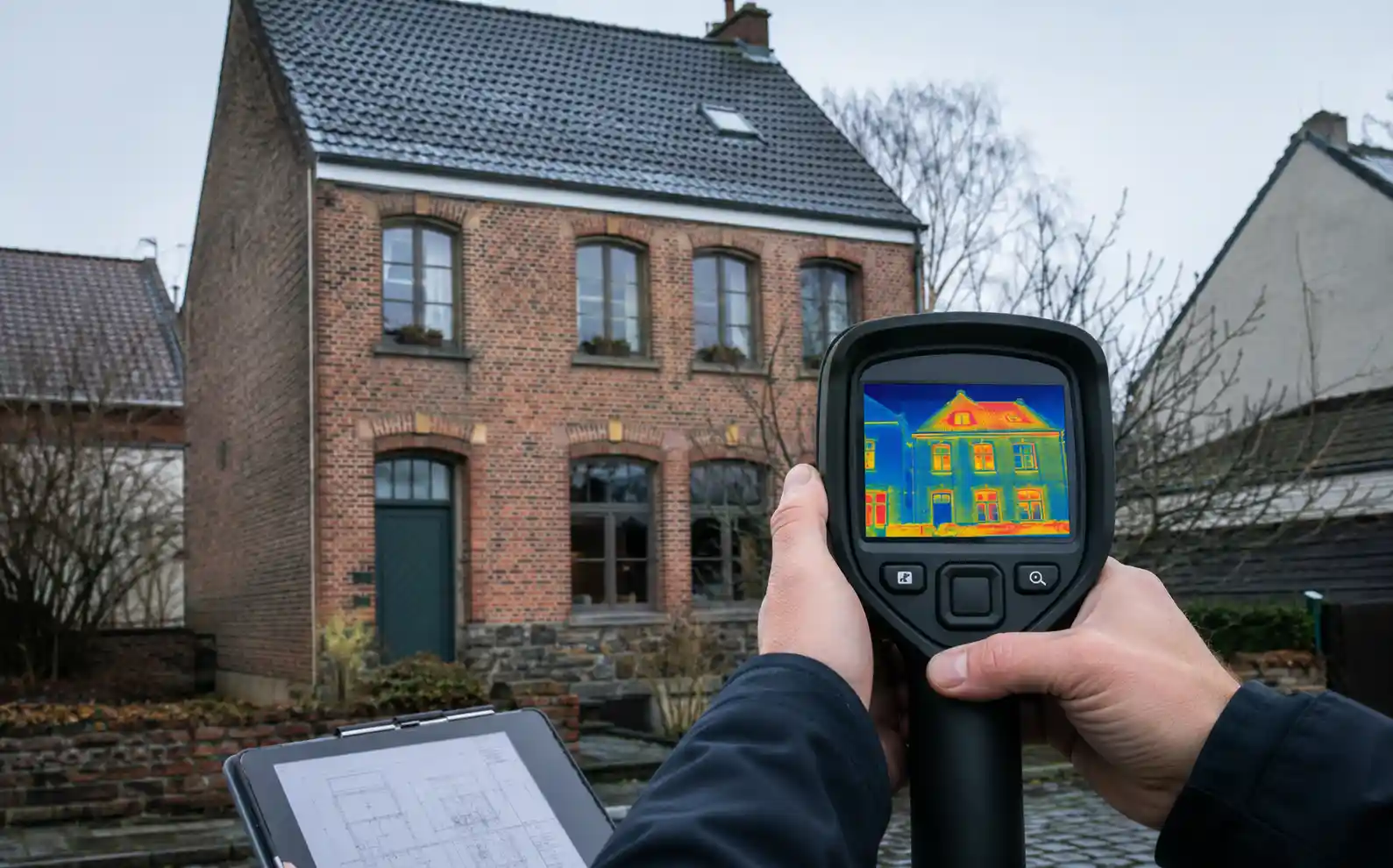 Diagnostic thermique avant l’installation d’une pompe à chaleur pour maison ancienne