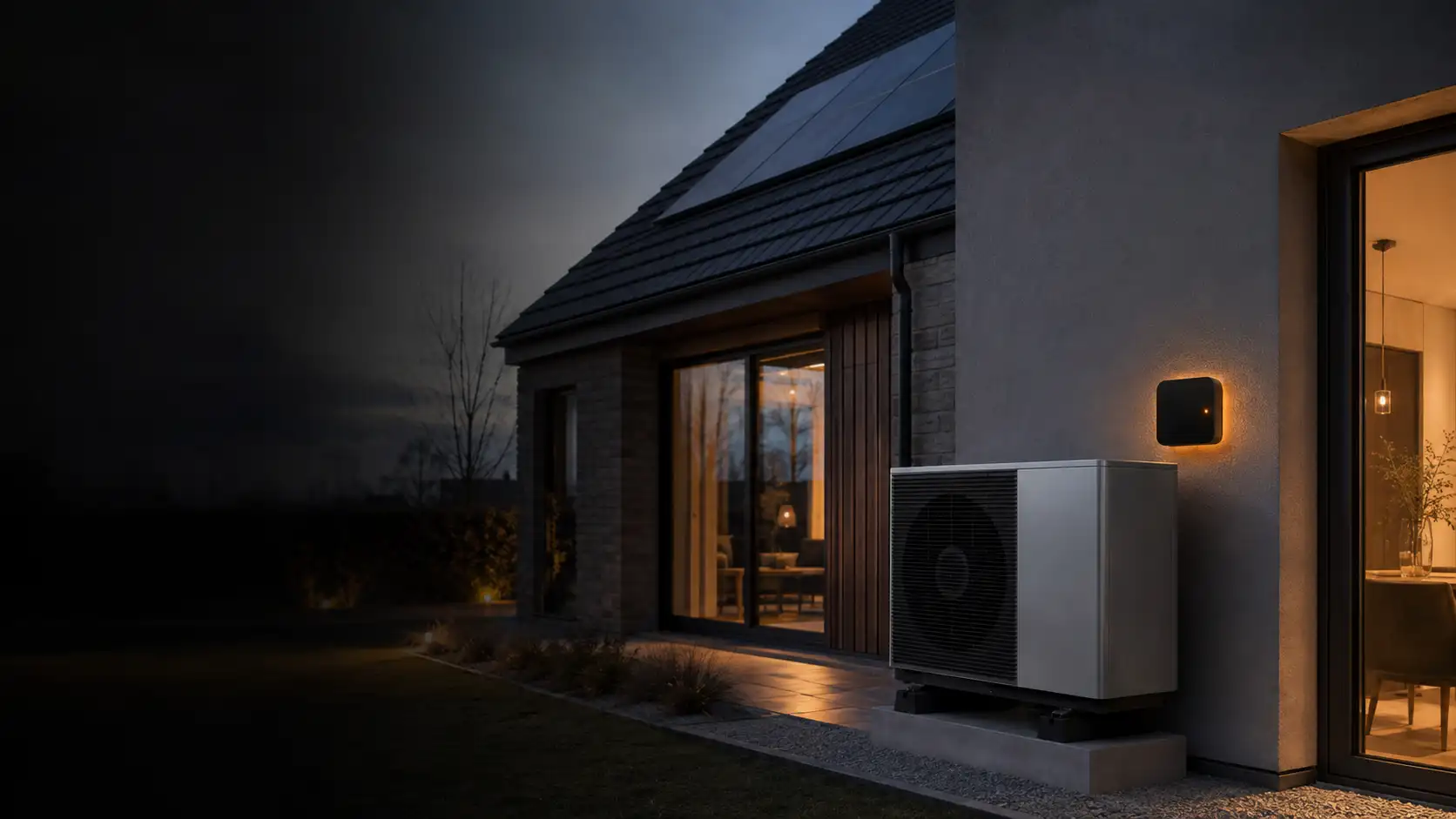 Consommation pompe à chaleur suivie sur le compteur électrique d’une maison en Belgique