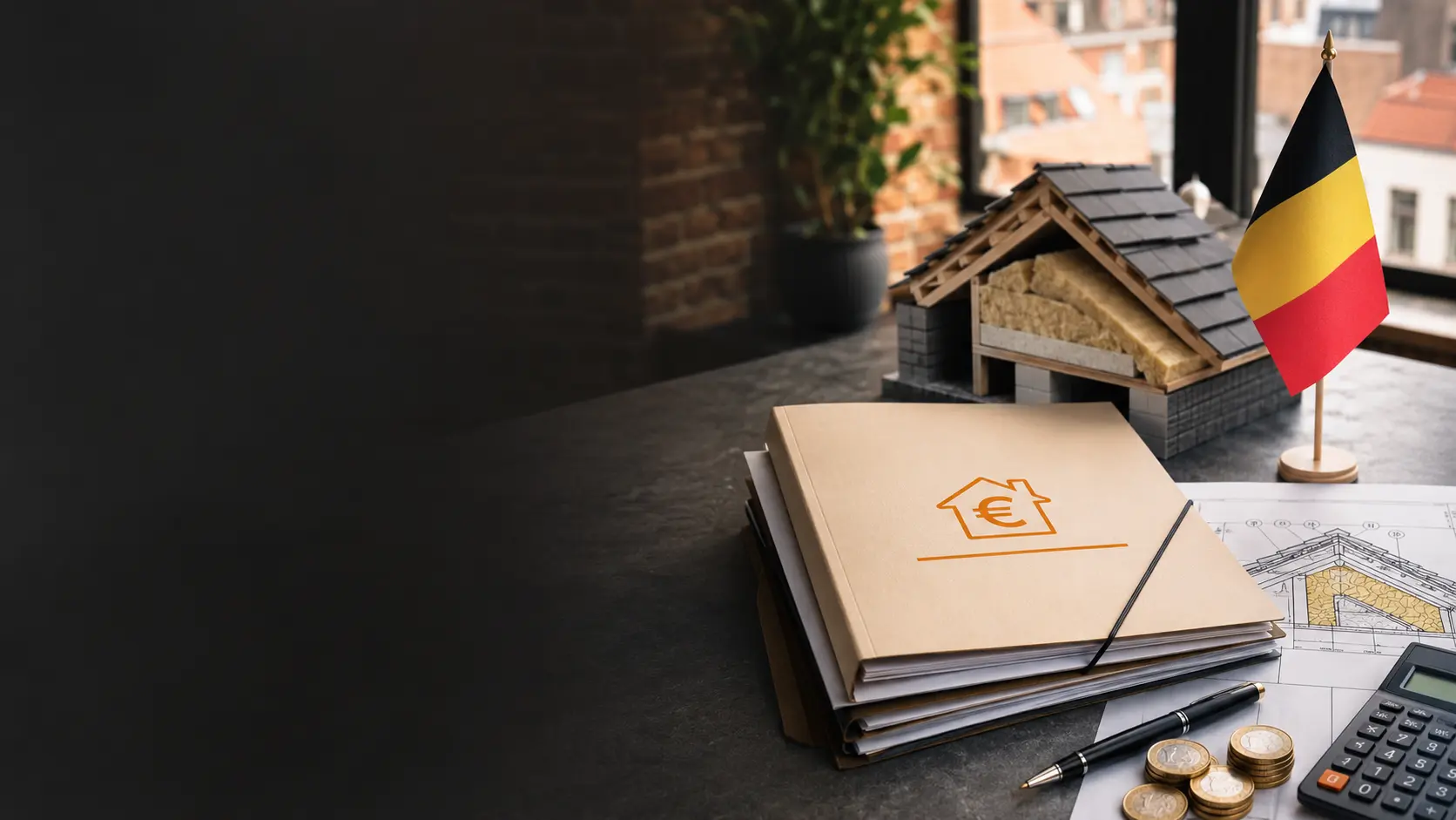 Prime isolation toiture 2026 en Belgique pour une maison avec toiture inclinée et toiture plate